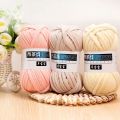 1pc 100g Thick Yarn Soft Cold Cloth Yarn for Hand Knitting Woven Bag Carpet DIY Hand-knitted Material.
