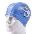 Jiejia Children's Swimming Three-piece PU Swimming Cap, Earplugs, Nose Clip, 2670 Children's Swimming Goggles Set. 