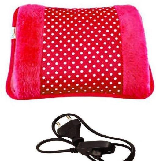 Electric Hot Water Bag / Heat Pillow and Pain Remover By Believer Shop BD - Multicolour - hot water bag