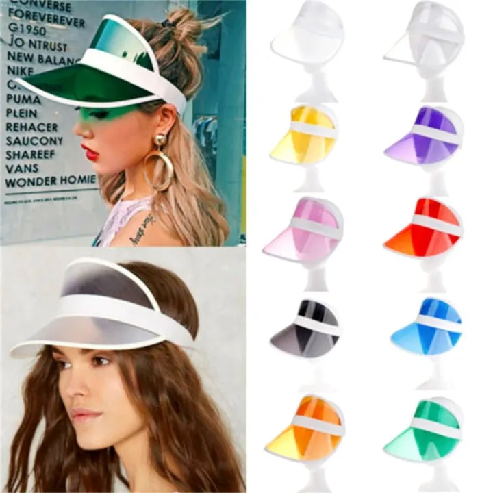 PVC%20material%20Sun%20hat%20Adjustable%20Anti-UV%20Baseball%20cap%20Transparent%20hat%20for%20Outdoor%20activities%20Beachwear%20Sun%20protection%20Children's%20sunscreen%20Daily%20wear%20Unisex%20Summer%20-%20Image%204