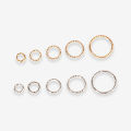 50pcs 8-20mm Round Jump Rings Open Rings For Jewelry Makings Findings Supplies. 