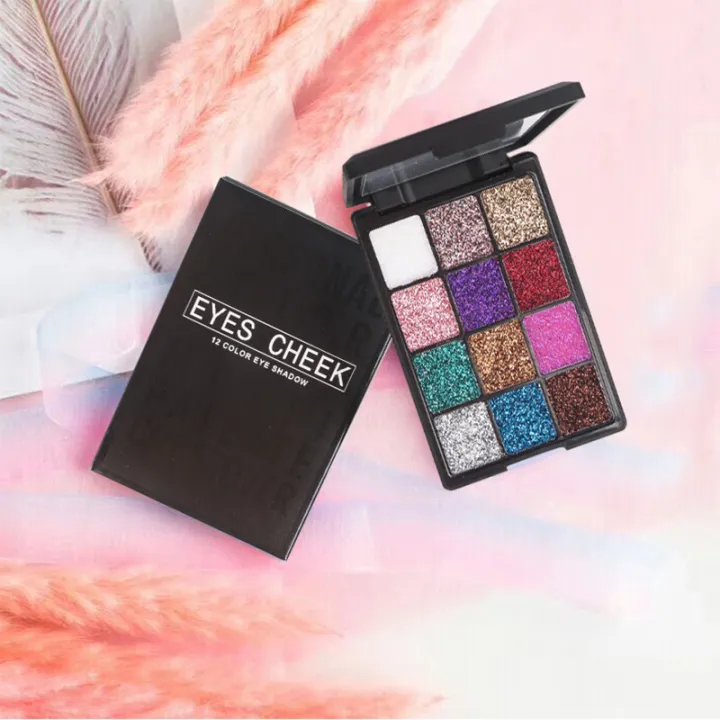 Glitter%20Eyeshadow%20Makeup%20Pallete%2012%20Colors%20Longlasting%20Eye%20shadow%20Palette%20Shine%20Diamond%20Eyeshadow%20Powder%20Pigment%20Cosmetics%20%D1%82%D0%B5%D0%BD%D0%B8%20-%20Image%205