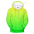 Neon green hoody men/women Harajuku Clothes Store For Customization 3D Hoodie Sweatshirt Street colorful print Hop trend 4XL.