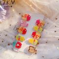 17KM Korean Version of Ten New Children's Cartoon Cola Drink Bottle Hairpin Sweet Broken Hair Clip with Milk Tea Juice Bangs Clip Hair Accessories. 