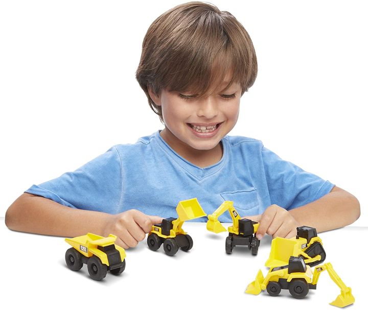 Construction%20Little%20Machines%205%20Pack%20-%20Great%20Cake%20Toppers%20-%20Car%20Toy%20-%20Image%202