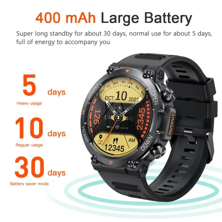 2023%20New%20K56%20Pro%20Smart%20Watch%20for%20Men%20Bluetooth%20Call%20Sport%20400mAh%20Long%20Standby%201.39%20Inch%20360*360%20HD%20Screen%20Outdoors%20Smartwatch%20-%20Image%202