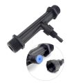 ARELENE 2pcs 3/4 Garden Irrigation Device Venturi Injector Switch Water Tube Kit. 