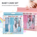 6 Pcs Baby Care Kit New Born Baby Toddler Nail Hair Healthcare kit Baby Grooming Kit.