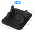 Car Dashboard Mount Holder Non-Slip Silicone Gel Pad (Random Color). 