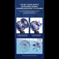 USB Handheld Mini Fan Foldable Portable Neck Hanging Fans 5 Speed USB Rechargeable Fan with Phone Stand and Display Screen.
