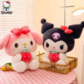 Kawaii Sanrio Plush Toys Dolls Cartoon Kuromi My Melody Strawberry Series Plushies Figure Children Cute Doll Birthday Gifts. 