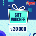 Apex Gift Voucher Tk 20000. 