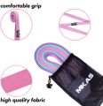 MKAS Fitness Long Resistance Bands Workout Fabric Set Exercise Elastic Booty Bands For Pull Up Woman Assist 3-Piece Leg. 