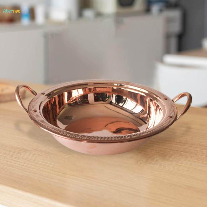 Seafood Pot Kitchen Cookware Double Ear Spanish for Home Parties Dia 36cm