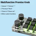 Numpad Bluetooth RGB Keyboard USB Custom Mechanical Keyboard Programming Copy Paste Photoshop Gaming Knob Hotswap Keypad. 