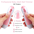 New-born Nail Trimmer for Kids Manicure Kit Electric Manicure Set Electric Nail Clipper.