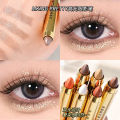 Mking Pretty Eyeshadow Stick Double Head Portable Waterproof Cream Glitter Gradient Shimmer Eye Shadow Pen Makeup. 