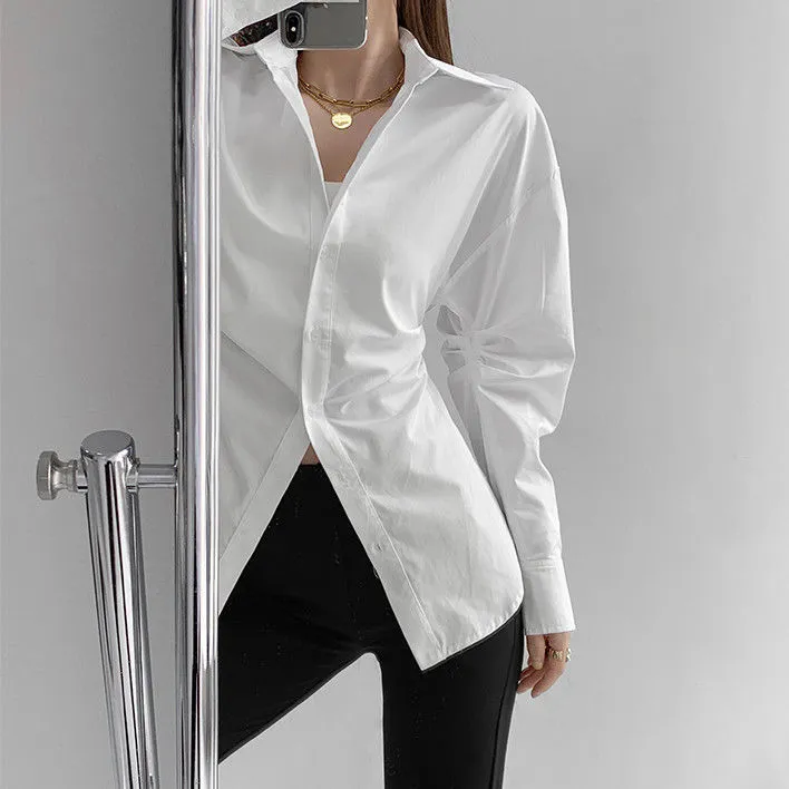 White%20Western%20Style%20Slimming%20Long-Sleeved%20Shirt%20Women's%20Design%20Sense%20Niche%202024%20Spring%20and%20Autumn%20New%20Outdoor%20Shirt%20-%20Image%204