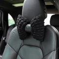 Automotive Headrest Neck Pillow Female Online Influencer Puff Grid Car Seat Pillow Lumbar Support Pillow Comfortable Breathable Car Pillow. 