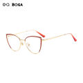 OQ BOGA 7 Colors Unisex Anti Blue Light Radiation Computer Glasses Women Men Eye Protection Fashion Cat Eye Frame Eyewear.
