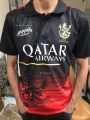IPL RCB Royal Challengers Bangalore 2023 New Jersey With Collar Short Sleeves.
