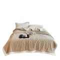 Autumn and winter thickened taffira fleece blankets, warm blankets, lamb's wool blankets, flannel casual blankets, bed sheets, quilt blankets, cross-border.
