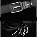 120*3.8cm Men's leather belt Classic Stylish belt Leather/alloy High quality copper buckle belt High quality belt Jeans cowhide belt for Daily wear Business attire Fashion accessories Gift for men Suitable for any occasion.