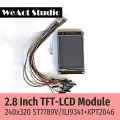2.8-inch TFT display screen color screen ST7789/ILI9341 SPI LCD 240x320 LCD module. 