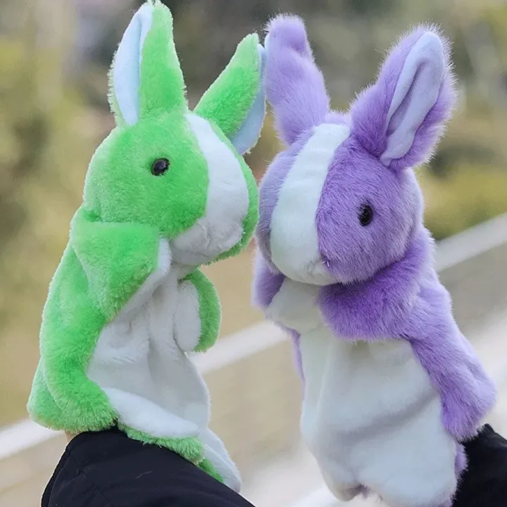 Fashion%20Plush%20Rabbit%20Bunny%20Hand%20Puppet%20Stuffed%20Animal%20Soft%208%20Colors%20Finger%20Puppet%20Children%20-%20Image%207