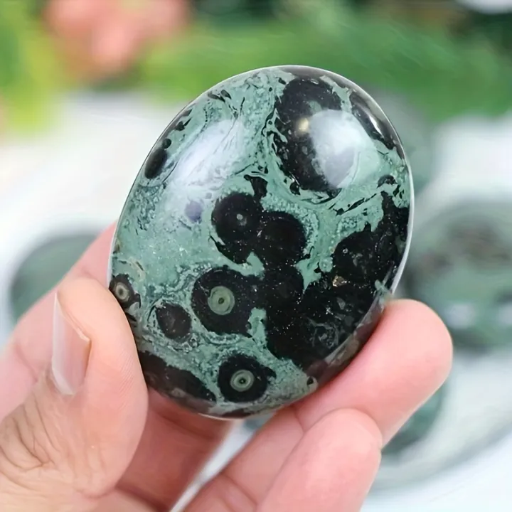 1pc%20Kambaba%20Jasper%20Palm%20Stone,%20Kambaba%20Jasper%20Smooth%20Stone%20-%20Image%203