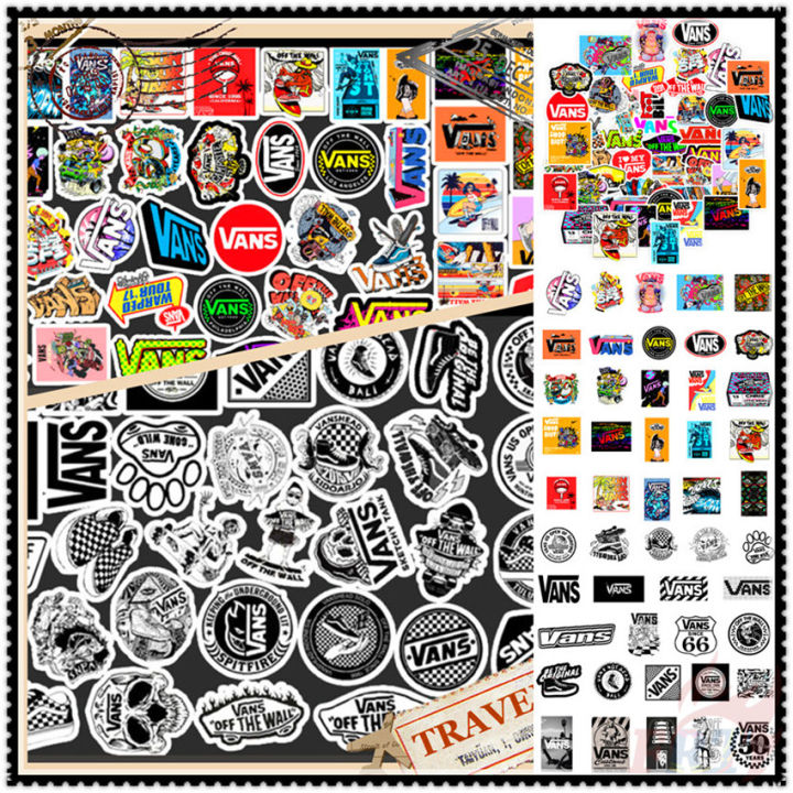 ❉ Vans Series 01 HipHop Fashion Brand Logo Stickers ❉ 50Pcs
