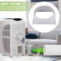 Portable Air Conditioner Exhaust Hose Coupler Window Adapter A/C Unit Tube Connector Parts & Accessories Square to Round. 