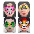 Faces Practice Board Face Painting Practice and Display Tool Novice Practice Beginner Stage Makeup Painting Practice Template. 