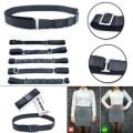 Easy Shirt Stay Adjustable Belt / Non-slip Wrinkle-Proof Shirt Holder Straps / Locking Belt Holder / Near Shirt Stay / Elastic Shirt Lock Belt for Women Men Work Interview.