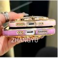 For Infinix Hot 11S X662 X622B X689F Hot 11S X6812 X6812B Hot 11S NFC Phone case 3D rabbit stereo stand electroplated soft case With bracelet. 