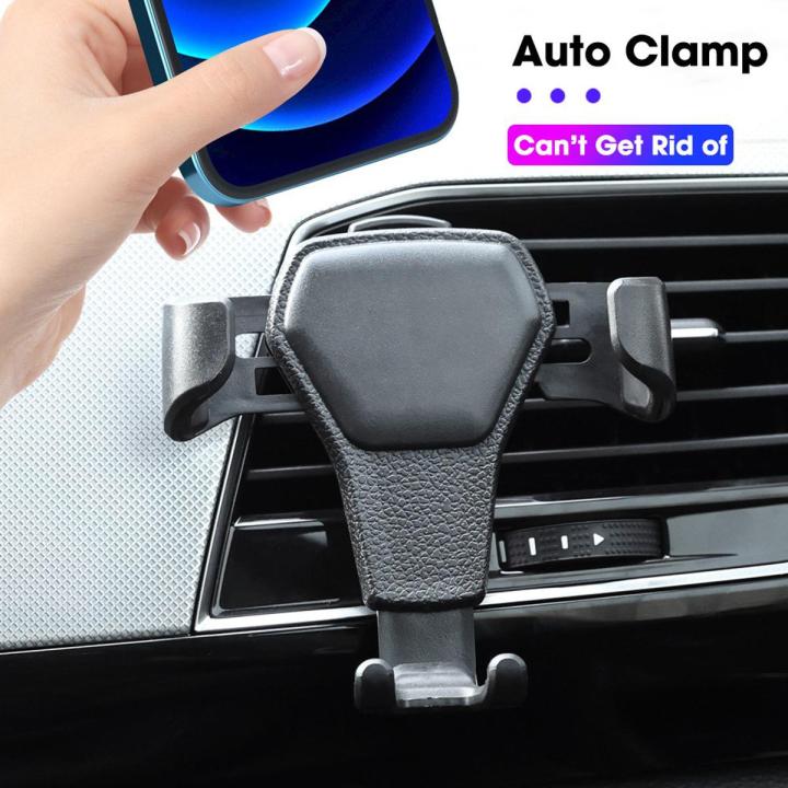 Universal Gravity Auto Phone Holder Car Air Vent Clip Mount Mobile Phone Holder Stand Support