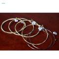 6x Brass Guitar Strings Acoustic Guitar Strings for Electric Guitar Musical Instrument Accs. 