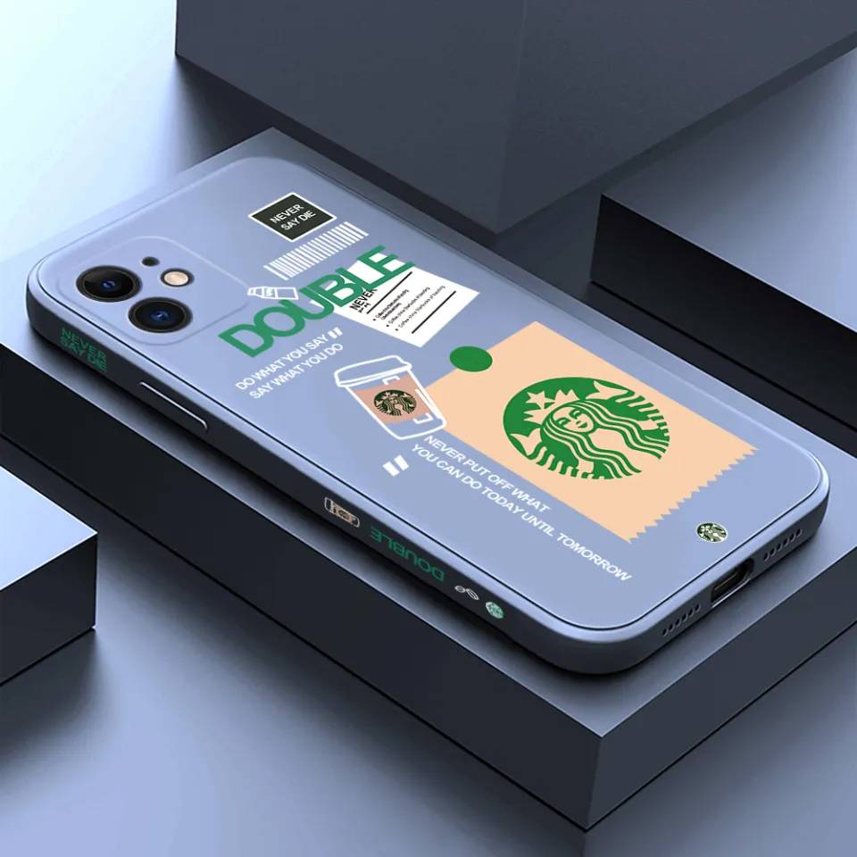 Jizetin for OPPO A15 A15S Back Cover Creative Coffee Brand Side