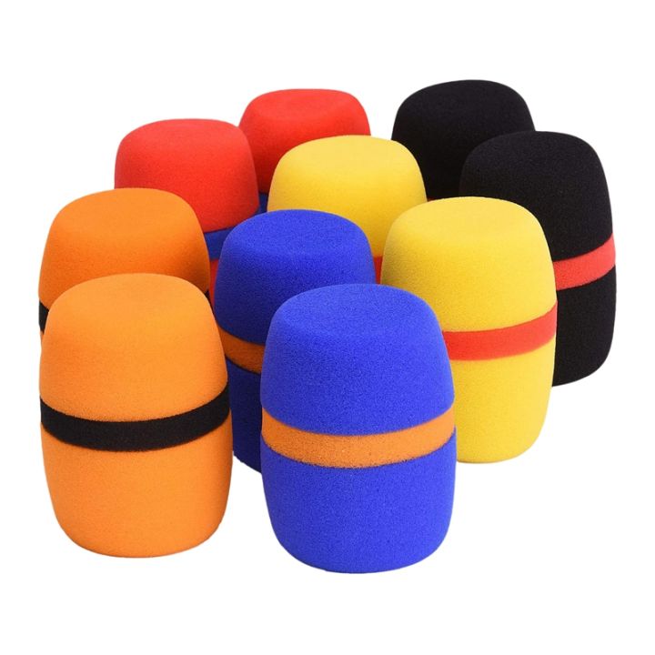 Headset Replacement Foam Microphone Foam cover- Multicolor- 01 pices
