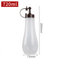 250/360ml/480ml/720ml 250/360ml/480ml/720ml
Condiment Squeeze Bottle
Sauce Squeeze Bottle
Syrup Bottle
Salad Bottle
Dressing Container
Food Dispenser
Squirt Bottle
For Kitchen
Plastic.