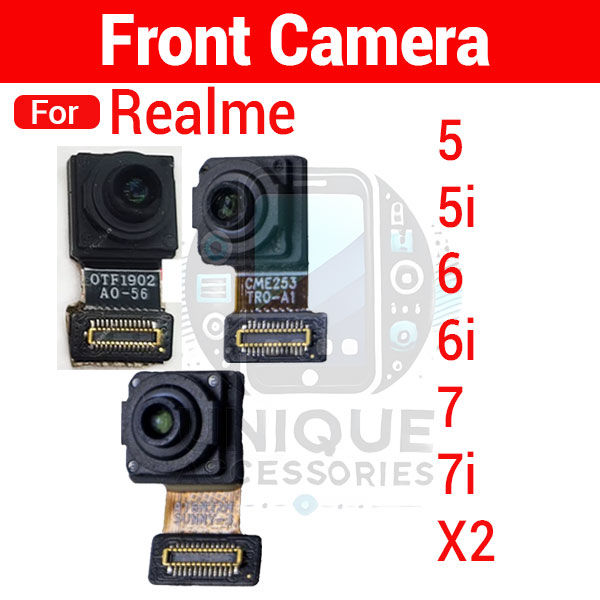 Front Camera Module for Realme 5 5i 6 6i 7 7i X2 Selfie Camera