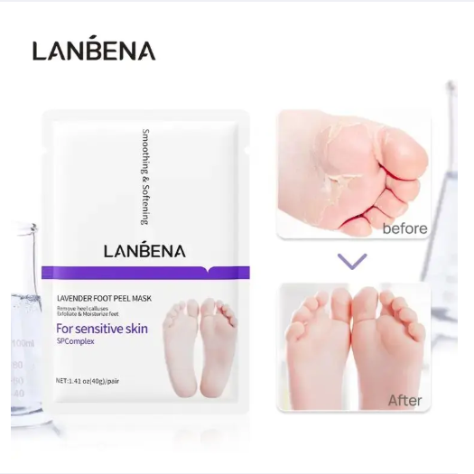 Lanbena Lavender Foot Peel Mask - 40g