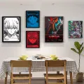 N-Neon G-Genesis E-Evangelion Anime Poster Anime Posters Sticky Vintage Room Home Bar Cafe Decor Kawaii Room Decor. 