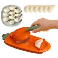 2-in-1 Dumpling Maker Pitha Maker, Manual Dough Presser Dumpling Wrapper Mold Dough Pressing Tool Kitchen Pastry Baking Tool accessories.