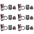 6X Smart Car Engine Push Start Stop Button Rfid Lock Ignition Keyless Entry System Auto Start Stop Immobilizer Starline. 