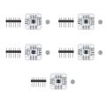 NAMUNY 5Pcs AS5600 Magnetic Encoder Magnetic Induction Angle Measurement Sensor 12Bit High Precision.