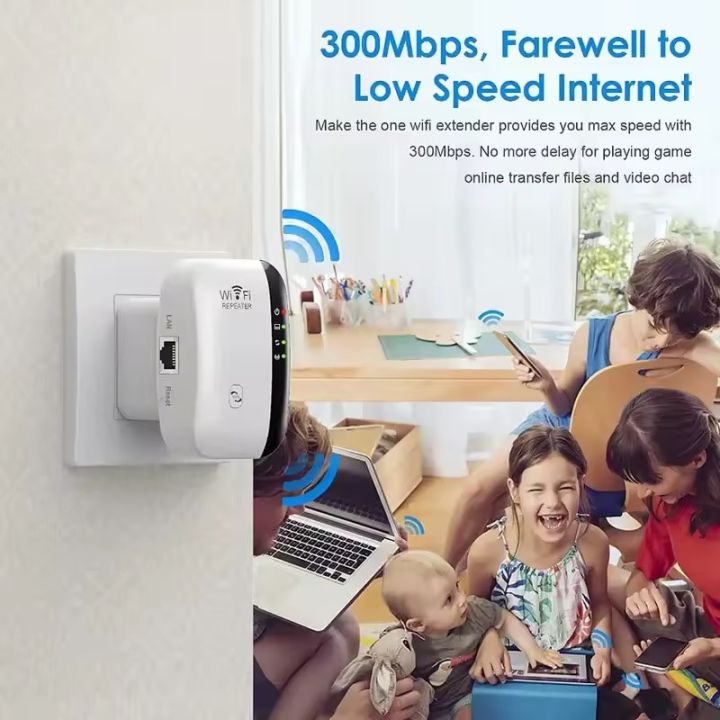 TIMACK%C2%AE%20300Mbps%20WIFI%20RE-PEATER%20For%20Home/Office%20Wireless%20Rep-eater%202.4G%20Router%20Wifi%20Range%20Extender%20Wi-Fi%20Signal%20Amplifier%20802.11N%20Network%20Card%20Adapter%20for%20PC%20-%20Image%204
