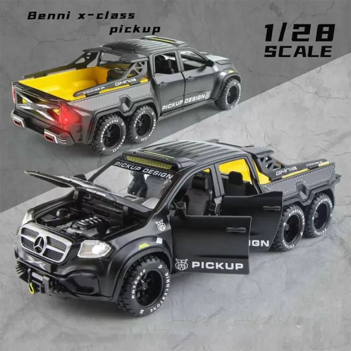 1:28%20Mercedes-Benz%20X-CLASS%20EXY%206X6%20Pickup%20Die-Cast%20Vehicles%20Alloy%20Model%20Car%20Toys%20With%20Light%20&%20Sound%20For%20Gift%20Collection%20-%20Image%206