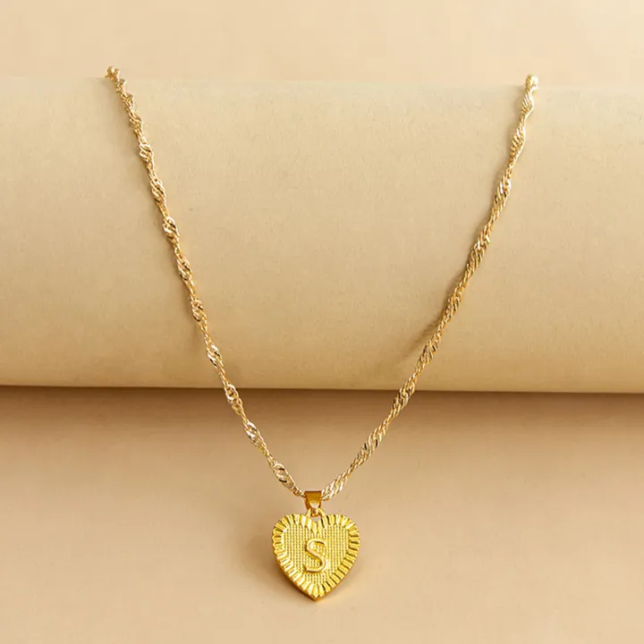 Pendant%20Necklace%20A-Z%20Initial%20Letter%20Heart%20Shape%20Jewelry%20Simple%20Bright%20Luster%20Necklace%20for%20Birthday%20-%20Image%208