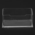 Clear Desktop Business Card Holder Display Stand Acrylic Plastic. 